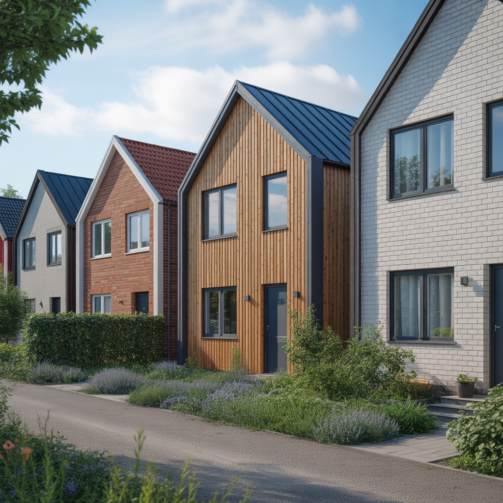 11.Vilka fasadmaterial kraver minst underhall