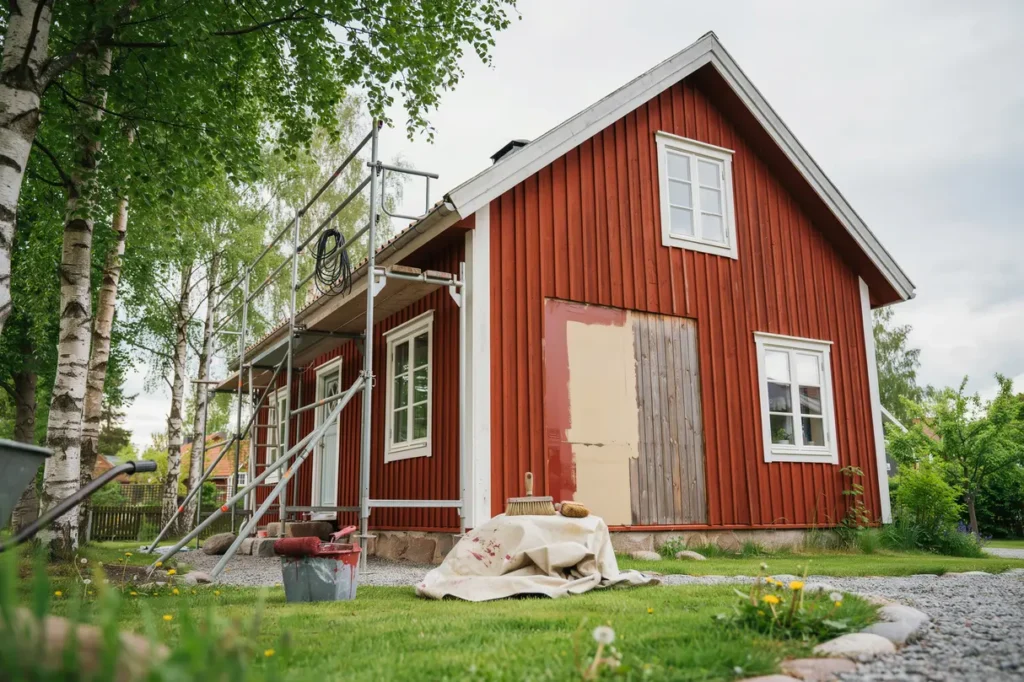 juni r b sta tiden att m la om fasaden s lyckas du med underarbete f rgval och h llbart resultat